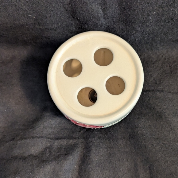 Floral Ceramic Bath Accessory Set - Picture 8 of 13